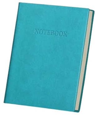 HWJFDC Mini Notizbuch Mini-Notizbuch, A6, tragbar, Taschennotizblock, 80 g/m², 192 Seiten, Memo, Tagebuch, Planer, Agenda, Organizer, Büro, Schulbedarf, Schreibwaren(Cyan)