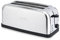 H.Koenig Tostapane Speciale per Baguette 2 Fette TOS28 Ampie fessure, in Acciaio inox, 7 livelli di doratura, Scongelamento, Tostatura rapida e uniforme, Facile pulizia, 1500W