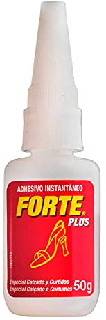 Forte - Pegamento Calzado Contacto Universal Adhesivo Instantáneo Cianoacrilato - 50 Gramos -