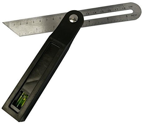 TZ Sliding Bevel Square 8 200mm With Spirit Level