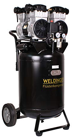 WELDINGER Flüsterkompressor FK 320 pro up 2200 W 320l/min ölfrei 5 Jahre Garantie