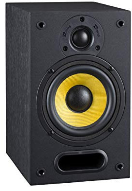 Davis Acoustics Mia 20 Noir - Paire d'enceintes étagère 2 Voies/2 Haut-parleurs