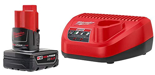 Milwaukee Elektrisch - M12 Redlithium XC4.0 Starter Kit | Bis zu 2x Laufzeit, 20% mehr Leistung, Allwetter-Design
