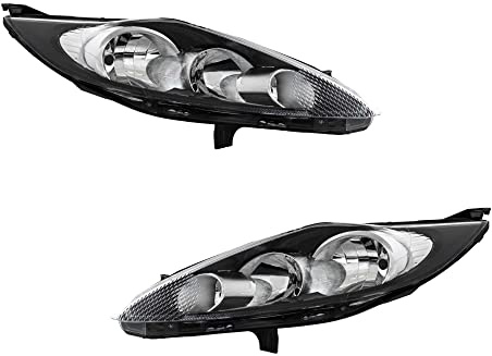 Juego de faros delanteros delanteros H7/H1 para modelo Fiesta VI (izquierdo y derecho)