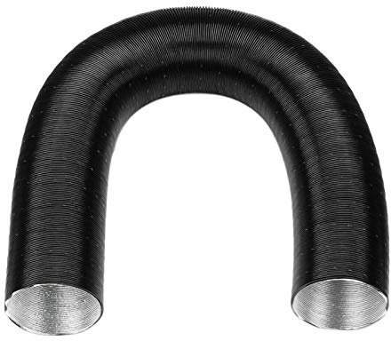 ORETG45 42/60/75 mm Aluminiumfolie, geriffeltes Lufteinlassrohr, Luftkanal, Auslassschlauch, Parkplatz, Verbrennung, Reparatur, Ersatz für Warmluftheizung