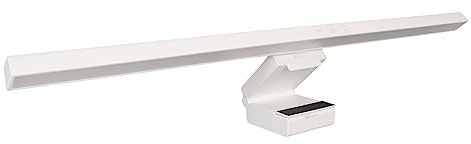 Elprico Barre Lumineuse de Moniteur - Lampe d'ordinateur LED à intensité Variable, Contrôle Tactile (Blanc)
