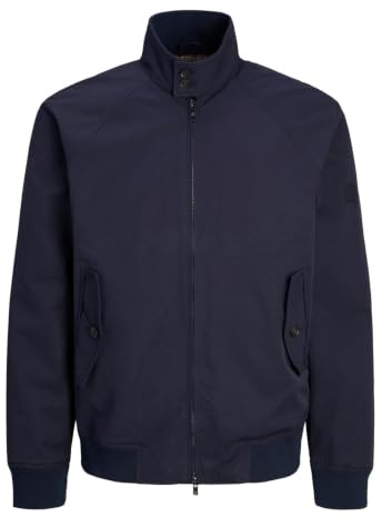 JACK & JONES Chaqueta Jprblurudy Harrington JKT Sn para hombre, Cielo Nocturno, M
