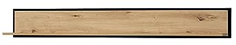 Kuechen-preisbombe Karia Wandregal Wandboard 150 cm Wohnwand Eiche Artisan Hängeregal