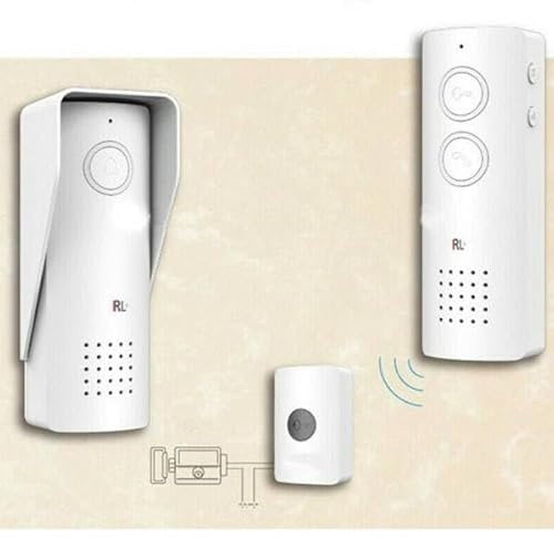 OISE ART STORE Trade Shop - Citofono Wireless Senza Fili da Esterno Campanello Monofamiliare Casa Rl-0518l