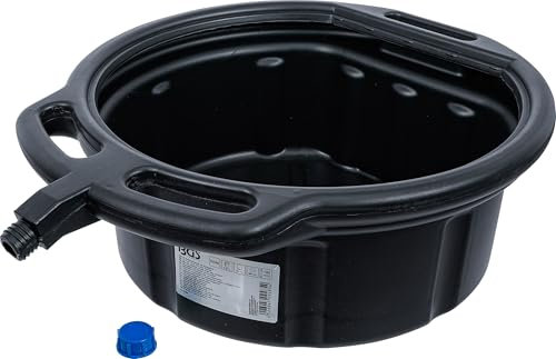 BGS 9485 | Vasca di raccolta dell'olio con beccuccio, 15 l