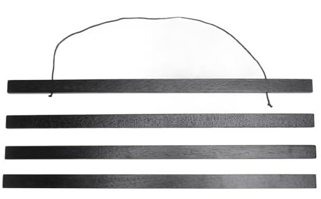 4 Stück Magnetischer Poster-Aufhänger-Rahmen, Mehrzweck-DIY, Dekorativer Holz-Magnet-Posterrahmen für Foto, Bild, Leinwand, Kunstwerk, Kunstdruck, Wandbehang (40cm)