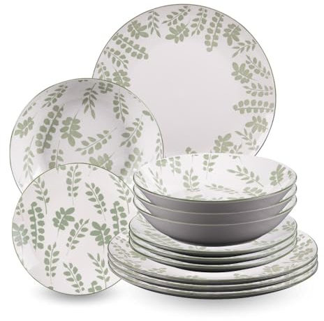Table Passion - Service d'assiettes 12 pièces Episia
