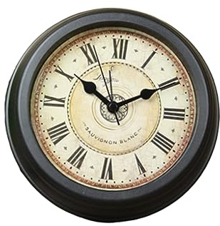 Ciieeo Reloj Despertador Analogico Vintage Reloj De Mesa Silencioso Decoración