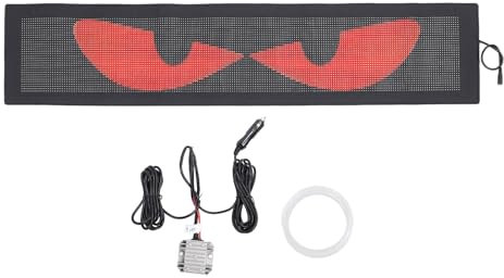 Flexible LED-Digitalanzeige DC12-24V 32x160 Punkte Scrolling Werbung Programmierbares LED-Schild für LKW-Fenster