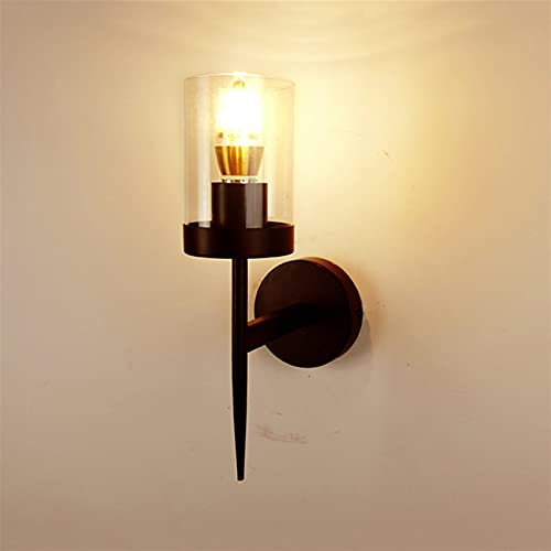 5W LED LED Lampada da parete in metallo dorato Lampada da parete in vetro foyer decorazione camera da letto luce postmoderna corridoio portico corridoio scence, luce led soffitto