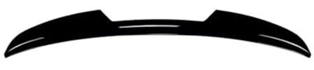 QASULER Auto Heckspoiler Wing Blade Modell Stil Heckklappe Dach Sport Spoiler Wings Styling, for VW, for Golf, 5, for GTI R32 2004-2009 Heckspoiler für Auto(Black)