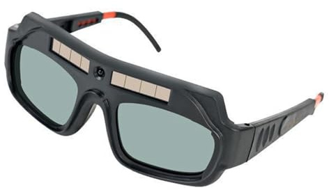 Renchey Lunettes De Soudage À Assombrissement Automatique, Plage de Teintes pour Lunettes de Protection | Design Portable Réglable Pour Soudure À L'arc Découpe Et Brasage