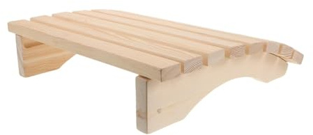 Artibetter Sauna Rückenlehne aus Robustem Massivholz Ergonomische Hitzebeständige Kopfstütze für Sauna und Spa Hautfreundliches Saunazubehör aus Duftendem Holz