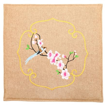MAGICLULU Coussin de Moxibustion Électrique Chauffant Siège de Santé Tissu Respirant avec Housse Amovible Coussin Lombaire pour Maison et Bureau