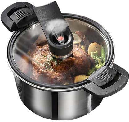 Autocuiseur | Cocotte-Minute Rapide pour Plats mijotés | Système de Cuisson Épais et Ergonomique Idéal pour Repas Familiaux, Entre Amis, Collègues et Usage Quotidien