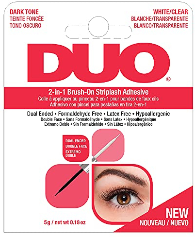 Ardell DUO Quick-Set Striplash Adhesive, Dark, 5 g (Pack of 1)