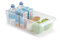CABLEPELADO - Organizador Varios para frigorifico de plastico - Caja organizacion - Almacenamiento Bebidas - Cocina - Despensa - Armario - Bodega - Color Transparente