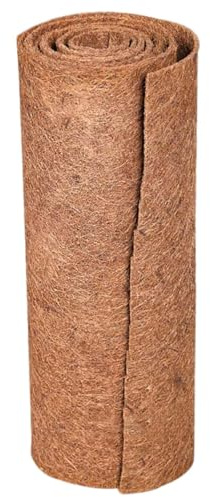 Natural Coco Liner - coconnut Coir Liner | Coir Matting | coconnut Fiber Mat, 40x20 Plant Coir Mat, Thick And Sturdy coconnut Mat, Coco Liner Sheet For Flower Pots, coconnut Palm Mat For Landscaping