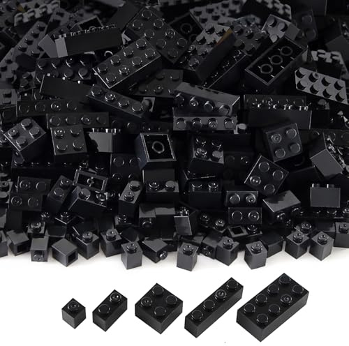 Bausteine Set 320 Stück Gemischt Steine Bulk Pack Kreatives Konstruktion | 1x1, 1x2, 1x4, 2x2, 2x4 Bundle Classic Basic Bricks Spielzeug für Kinder Ab 4 Jahren
