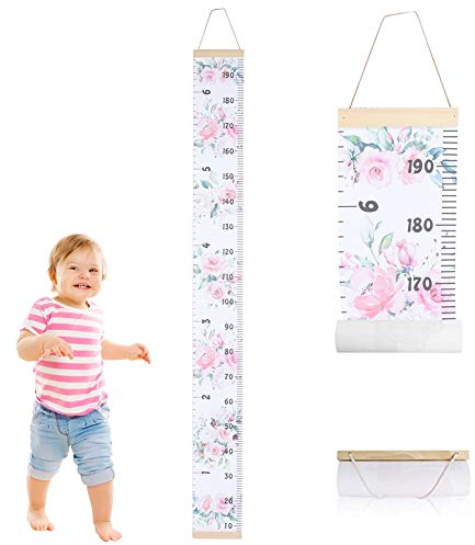 Kinder Messlatten Kinder Höhe Maßnahme Wachstumstabelle Tragbare Nette Wandaufkleber Home Raumdekoration für Kleinkinder Babys(#3)