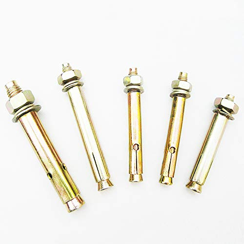 10 Uds pernos de anclaje de expansión manguito de fijación pernos de tornillo de expansión de anclaje de hormigón-M14 x 120mm