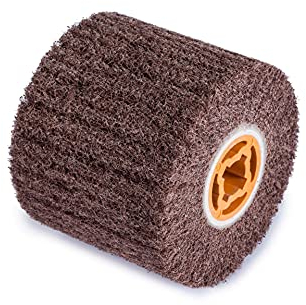 120 x 100 mm Vlies-Schleiflappe, Drahtzieher zum Polieren, Reinigen von Entkalkungsschweißnähten (Körnung 180)
