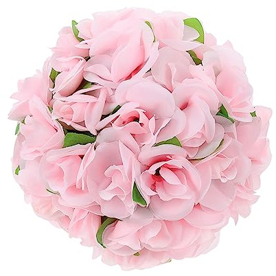 Operitacx Künstliche Blumenkugel Rosenkugel Hochzeitsdekoration Tischdekoration Blumenkugel Für Raum Und Veranstaltungen Leicht Und Langlebig