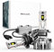 NOVSIGHT H7 LED Headlight Bulb - 800% Brightness 140W 32000LM H7 Headlight Bulb, 6500K White Light Car Exterior Fan Design, IP68 Waterproof, Pack of 2