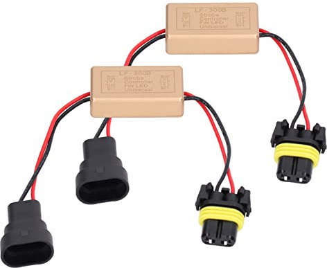 Module Stroboscopique Antibrouillard LED Contrôleur Stroboscopique Module de Régulateur de Flash Contrôleur Stroboscopique Continu pour Phares Antibrouillard Ampoules Automobiles