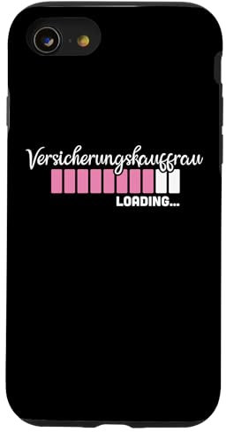 Hülle für iPhone SE (2020) / 7 / 8 Werdende Versicherungskauffrau Beruf Ausbildung Versicherung
