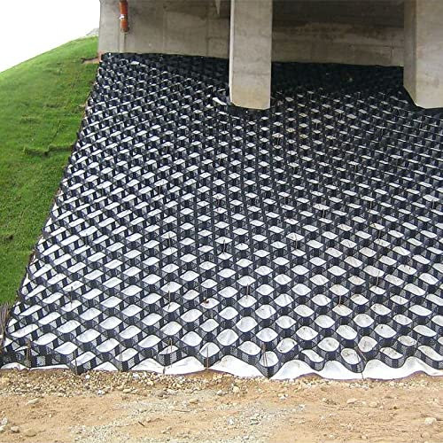 Robuste Kies-Stabilisatorgitter für Einfahrten und Gehwege, 5 cm hohe Wabenstützgitter für durchlässige Pflastersteine und schwere Lasten – langlebige Geogrid-Lösungen