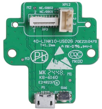CQEAZ Carte de circuit imprimé avec port de charge USB pour Link 10 40-LINK10-USD2G - Solution de réparation verte - Installation facile - Réparation de port
