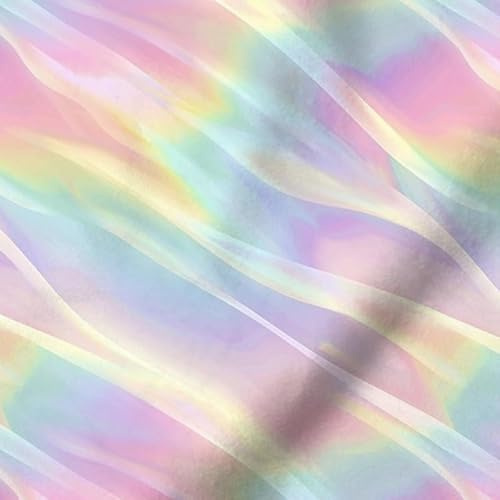 PAWOTEX Jersey stoff meterware Kinder Jersey stoff Bio Baumwollstoff meterware mädchen jungen zum Nähen 92% Baumwolle 8% Elasthan 175cm x 50cm weich, elastischer hautfreundlich Einhörner