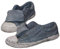 UNUS 2 vasi decorativi da giardino, per scarpe da ginnastica, colore blu
