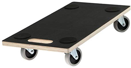 SWV Rollbrett Siebdruck + TPE Transportroller Möbelroller 200 kg (1)