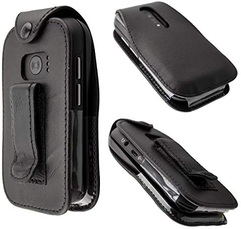 caseroxx Ledertasche mit Gürtelclip für Doro 6040
