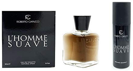 Confezione Regalo Uomo Roberto Capucci Lhomme Suave Eau De Toilette 100ml piu Deodorante Spray 150ml