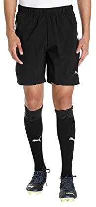 Puma 4063699253894 teamLIGA Sideline Shorts Pantaloncini Uomo, L, Puma Black/Puma White
