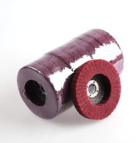 10 pièces 100 * 16mm 320 grains meules disques à lamelles meuleuse d'angle disques de ponçage métal plastique bois outil abrasif