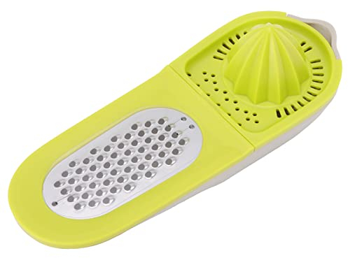 Multifunctional 3 in 1 Vegetable Cutter Vegetable Chopper Grater with Juicer Container Lemon Zester Citrus Zester Practical Kitchen Tool