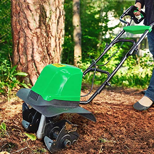 Motozappa/motocoltivatore elettrica, Scavatrice da Giardino Portatile, Potente Motore 1500w, Alta efficienza, Risparmio di Tempo, Bassa rumorosità, scarificatore Elettrico
