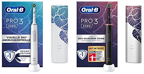 Oral-B PRO 3 3500 Elektrische Zahnbürste/Electric Toothbrush, mit 3 Putzmodi und visueller 360° Andruckkontrolle für Zahnpflege & PRO 3 3500 Elektrische Zahnbürste/Electric Toothbrush