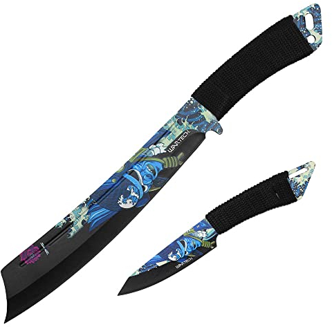 Samurai Machete inklusive Kunai/Wurfmesser