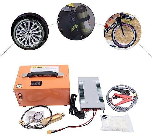 Automobil PCP Luftkompressor 12V 4500psi Luftkompressor 300BAR PCP Hochdruckpumpe mit Transformator EU Stock