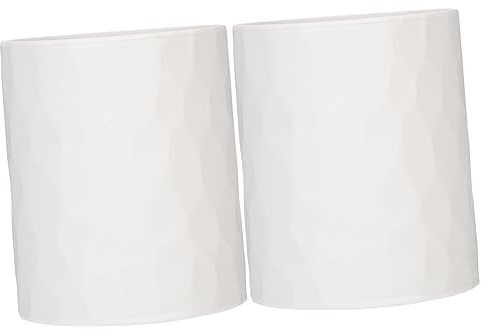 MAGICLULU 2stücke Multifunktionaler Stifthalter Aus Silikon Großer Runder Stiftebehälter Für Schreibtisch Für Studenten Und Aufbewahrung Von Schreibwaren Elegantes Design Milchweiß